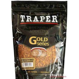 Компонент прикормки рыболовной Traper GOLD 400g Pieczywo leszczowe