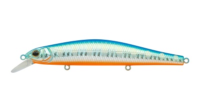 Воблер Strike Pro Inquisitor 130SP 26,5 гр, 1,0-2,0м, A150-713 UV Blue Silver OB