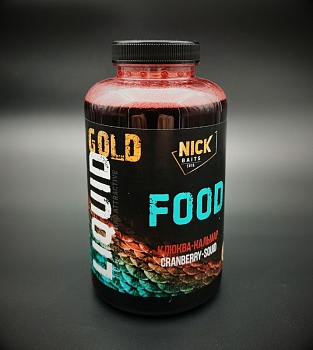 Ликвид NICK BAITS "FOOD" Клюква-Кальмар 500 мл