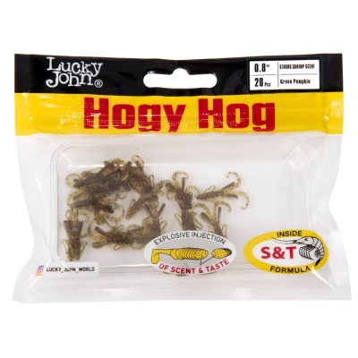 Твистеры съедоб. искусст. LJ Pro Series HOGY HOG  0,8in (02.03)/PA03 20шт