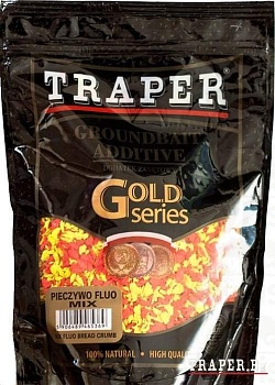 Компонент прикормки рыболовной Traper GOLD 400g Pieczywo mix