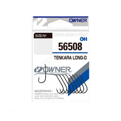 Крючок OWNER Tenkara Long-D №8 9шт