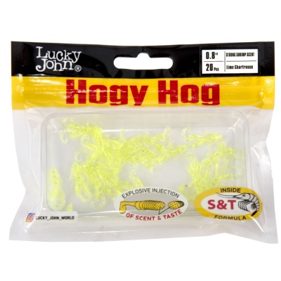 Твистеры съедоб. искусст. LJ Pro Series HOGY HOG  0,8in (02.03)/071 20шт