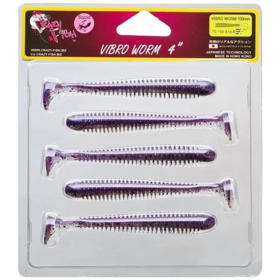 Vibro Worm 4'' 75-100-51d-6