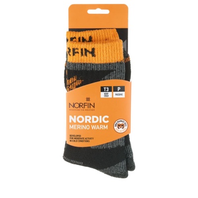 Носки Norfin T3P NORDIC MERINO WARM CREW р.(39-41) M