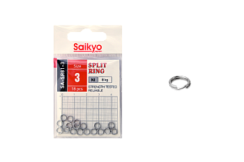 Заводное кольцо Saikyo SA-SR81-3 18шт (8кг)