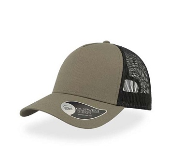 Бейсболка PAPPER COTTON OLIVE-NERO