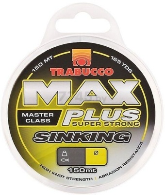 Леска TRABUCCO MAX PLUS SINKING 150 м 0,18 мм