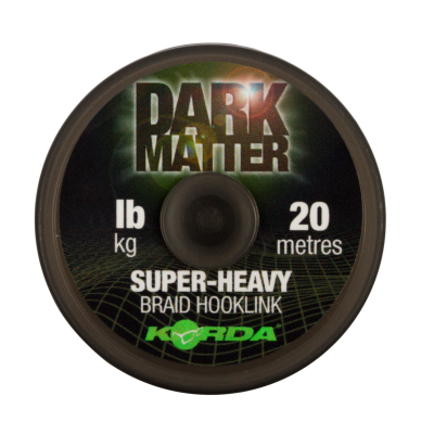 Поводковый материал KORDA Dark Matter Braid 30lb 20м