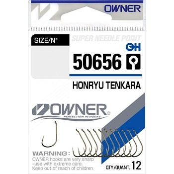 Крючок OWNER Honryu Tenkara brown №10 13шт