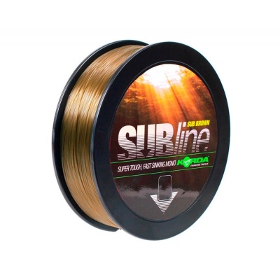 Леска KORDA Subline Brown 0,30мм, шт