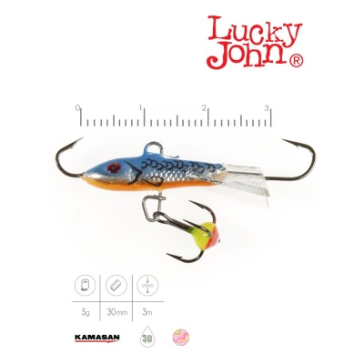 Балансир Lucky John CLASSIC 3 + тр. 30мм/45H