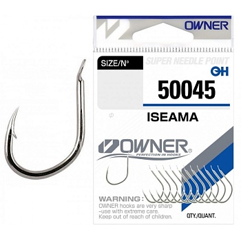 Крючок OWNER Iseama nickel №10 14шт