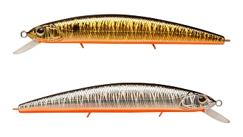 Воблер Strike Pro Montero 90SP 8,6гр, 0,8-1,2м A70-613-SBO Double Silver/Smoked