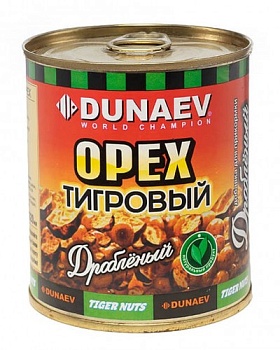 Добавка для прикормки металлобанка 320мл "Дунаев Тигровый орех дробленый"