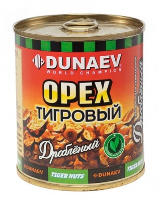 Добавка для прикормки металлобанка 320мл "Дунаев Тигровый орех дробленый"