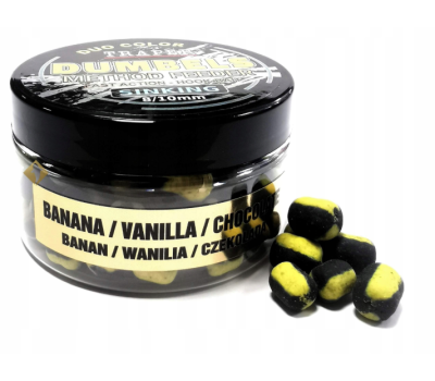 Бойлы Traper Duo POP-UP 8-10мм/30 г Banan/Wanilia/Czekolada (Банан/Ваниль/Шоколад)