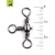 Вертлюги трехсторониие Lucky John Pro Series CROSSLINE SWIVEL 008 10шт. Вертлюги трехсторониие Lucky John Pro Series CROSSLINE SWIVEL 008 10шт.