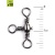 Вертлюги трехсторониие Lucky John Pro Series CROSSLINE SWIVEL 008 10шт. Вертлюги трехсторониие Lucky John Pro Series CROSSLINE SWIVEL 008 10шт.