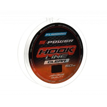 Леска FLAGMAN S-Power Hook Line 50м 0,10мм