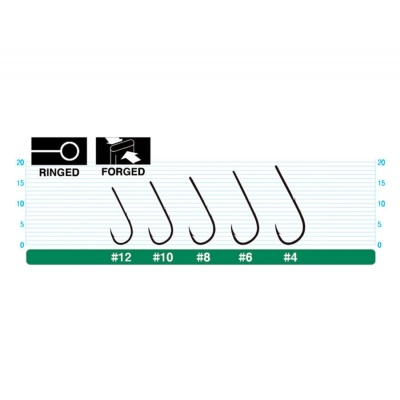 Крючок OWNER Worm BH-Round BC №12 10шт