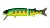 Воблер составной Strike Pro Glider 105SP, 14,4гр, 0,3-0,8м, A209S Acid Mat Char