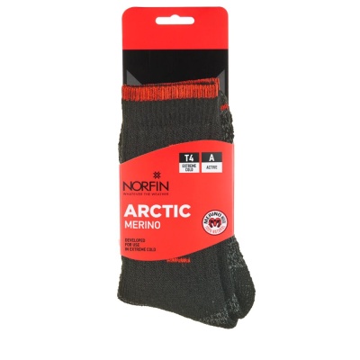Носки Norfin T4A ARCTIC MERINO CREW р.(39-41) M