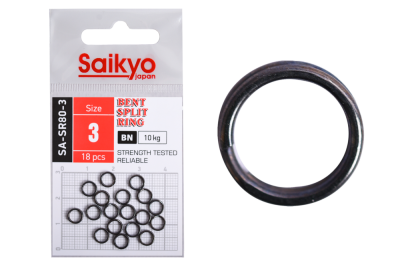 Заводное кольцо Saikyo SA-SR80-3 18шт (10кг)
