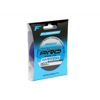 Леска FLAGMAN Sherman Pro Match 150м 0,148мм