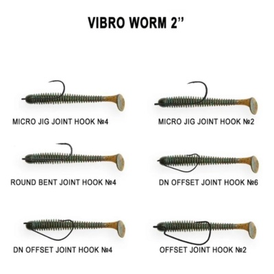Vibro worm 2" 3-50-10-6