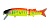 Воблер составной Strike Pro Glider 105SP, 14,4гр, 0,3-0,8м, A242S Sunrise Mat Tiger