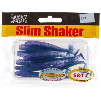 Виброхвосты съедоб. искусст. LJ Pro Series SLIM SHAKER 3in (07.60)/Z13 9шт.