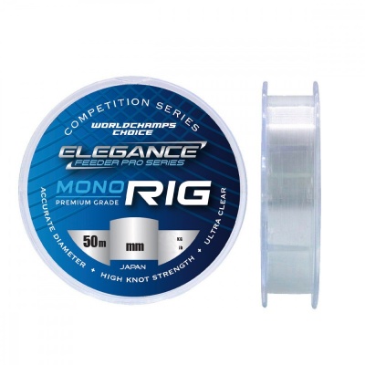 Леска ELEGANCE FEEDER PRO 50м Mono Rig 0,168мм 2,67кг