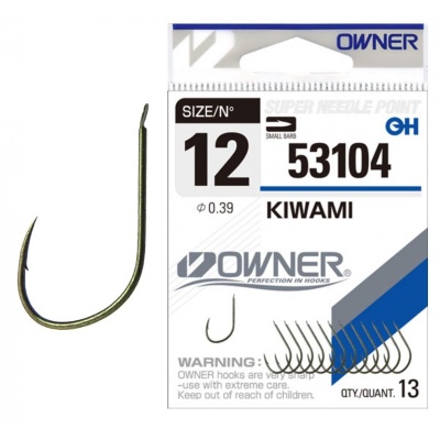 Крючок OWNER Kiwami green №14 13шт