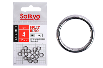 Заводное кольцо Saikyo SA-SR81-4 16шт (10кг)