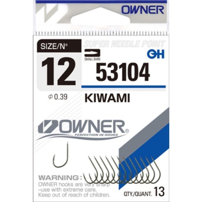 Крючок OWNER Kiwami green №10 12шт
