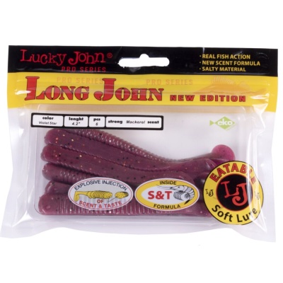 Виброхвосты съедоб. искусст. LJ Pro Series LONG JOHN 4.2in(10.70)/S26 6шт.