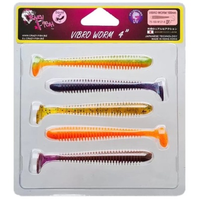 Vibro Worm 4'' 75-100-M121-6