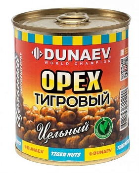 Добавка для прикормки металлобанка 320мл "Дунаев Тигровый орех цельный"