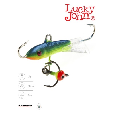 Балансир Lucky John CLASSIC 3 + тр. 30мм/29