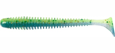 Силикон Keitech Swing Impact 4.5" #EA17T Midnight Chart Back