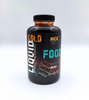 Ликвид NICK BAITS "FOOD" Палтус 500 мл