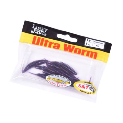 Слаги съедобные искусственные LJ Pro Series ULTRAWORM 2,0in (05.00)/S63 9шт.