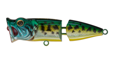 Воблер Поппер составной Strike Pro Pike Pop Joint 75 11 гр  945V Venom Perch