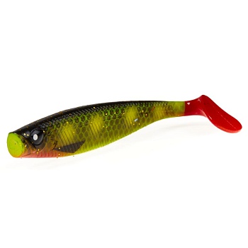 Виброхвосты LJ 3D Series RED TAIL SHAD 3.5in (08.90)/PG31 5шт.