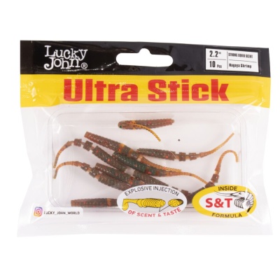 Слаги съедобные искусственные LJ Pro Series ULTRA STICK 2,2in (05.60)/085 10шт.