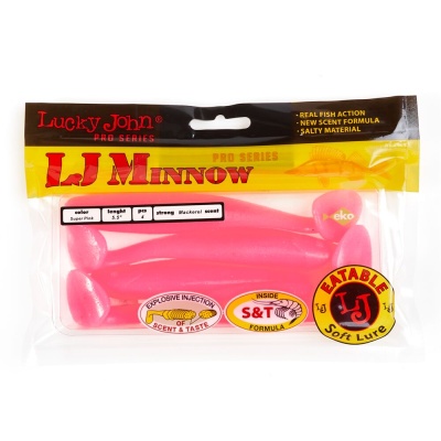 Виброхвосты съедоб. искусст. LJ Pro Series MINNOW 5.5in(13.90)/F05 4шт.