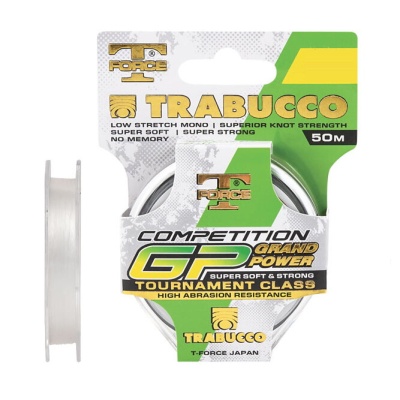 Леска TRABUCCO T-FORCE COMPETITION GP GRAND POWER 50 м 0,18 мм