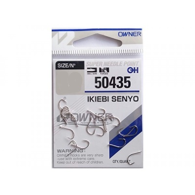 Крючок OWNER Ikiebi Senyo nickel №6 16шт