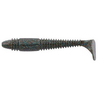 Виброхвосты съедоб. искусст. LJ Pro Series TIOGA FAT 3.9in(10.00)/F08 5шт.